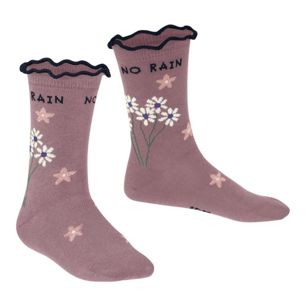 Chausettes 'No Rain No Flowers' pour Enfants