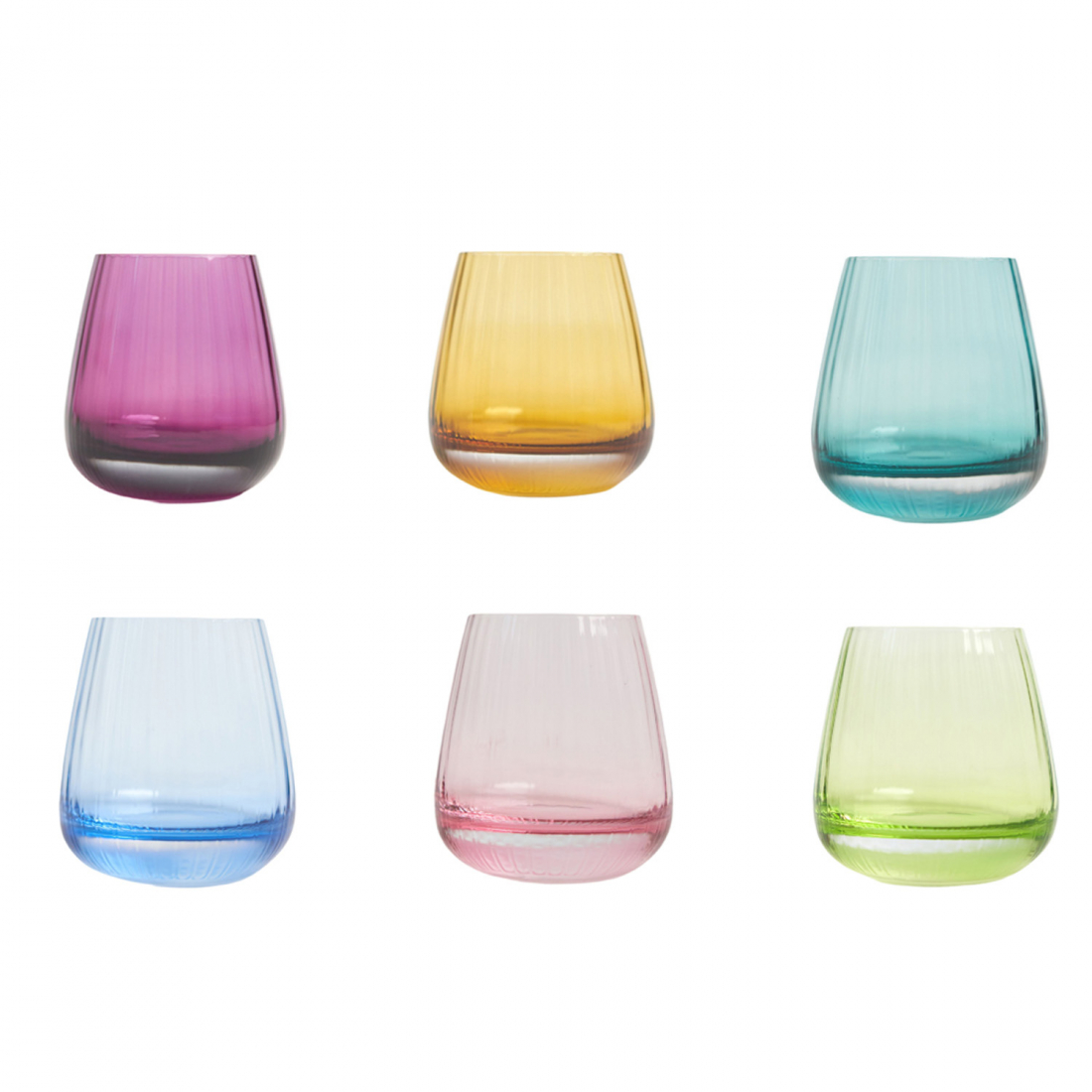 'Alaska Soft Drink' Glas Set - 300 ml, 6 Stücke