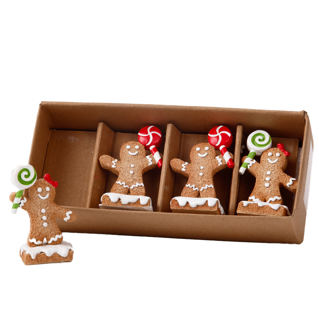 'Gingerbread' Decoration - 4 Pieces