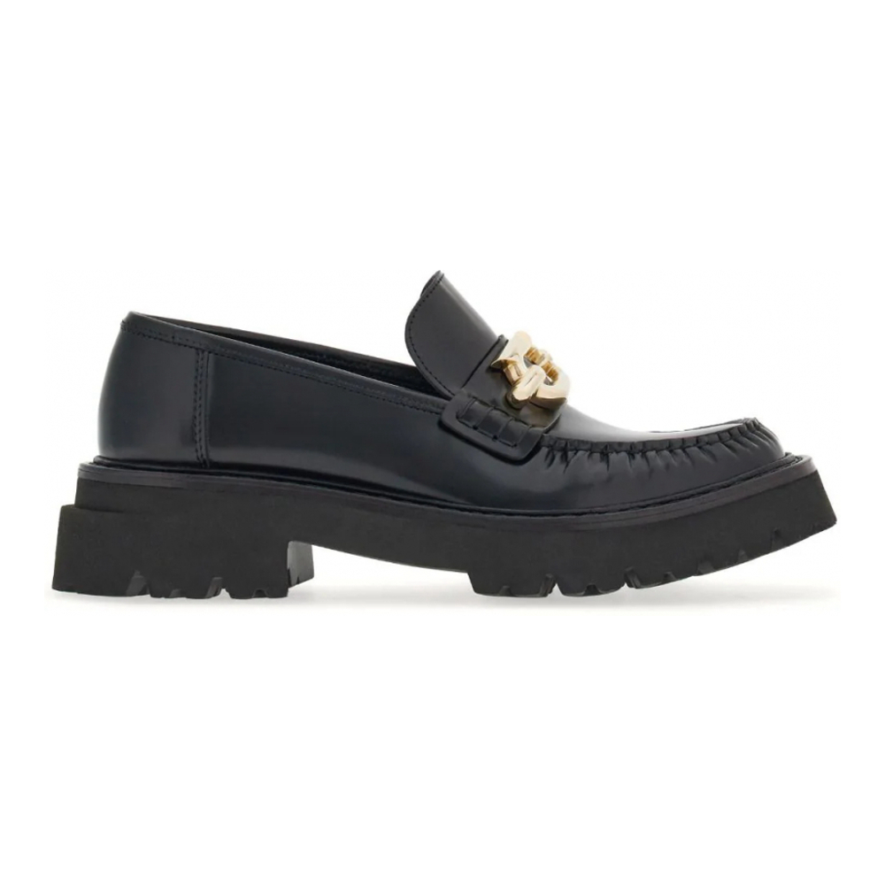 Women's 'Gancini Buckle' Loafers