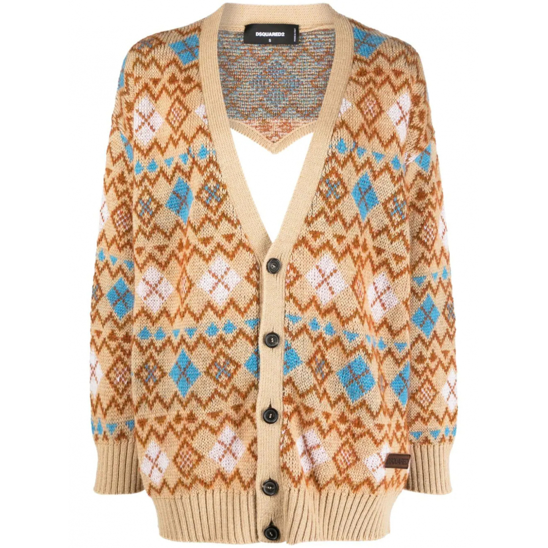 Cardigan 'Geometric' pour Femmes