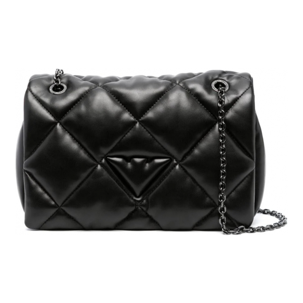 Women's 'Logo Charm Quilted' Shoulder Bag