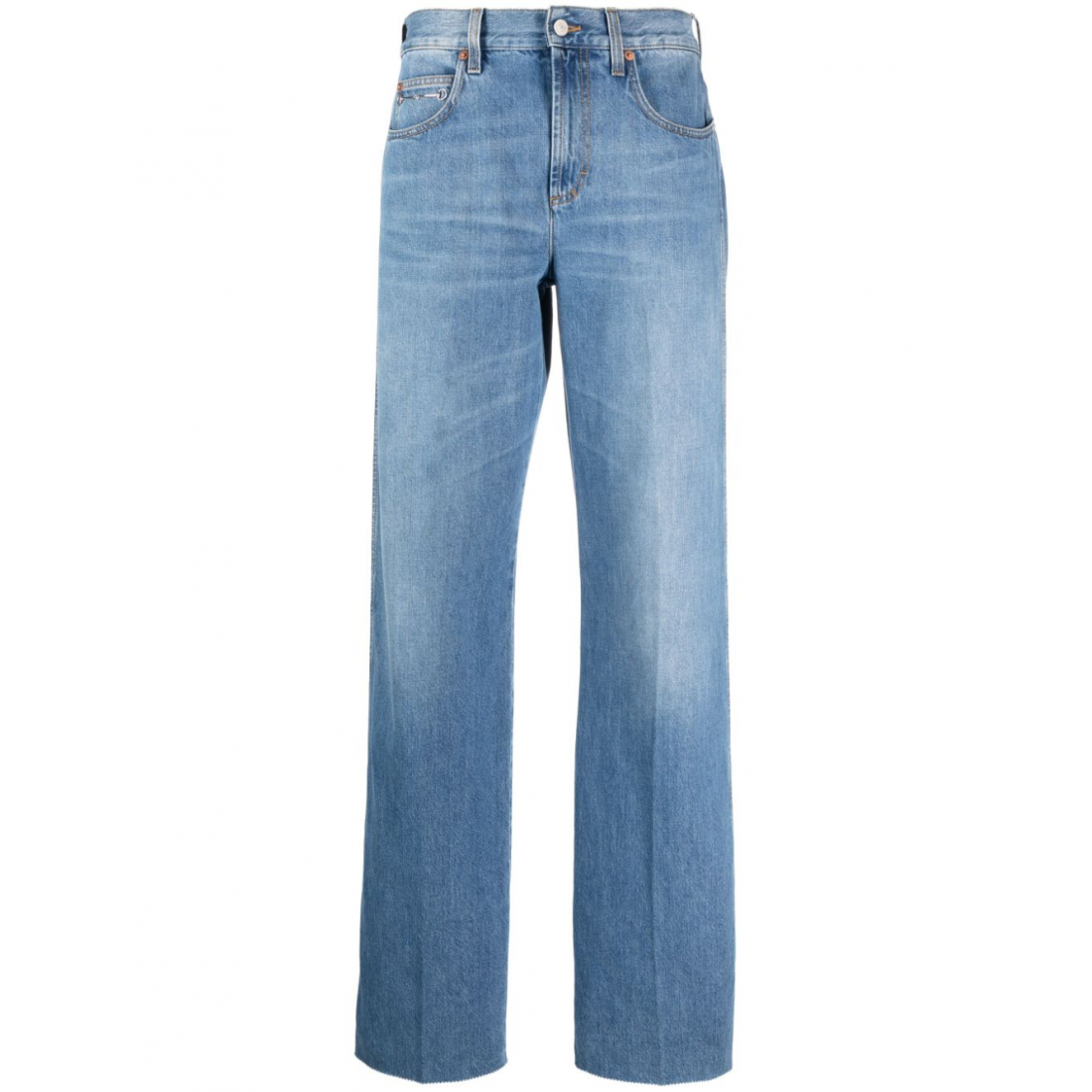 'Horsebit' Jeans für Damen