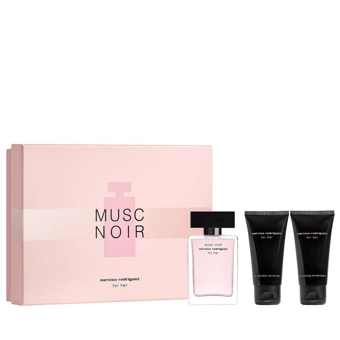 Coffret de parfum 'Musk Noir' - 3 Pièces