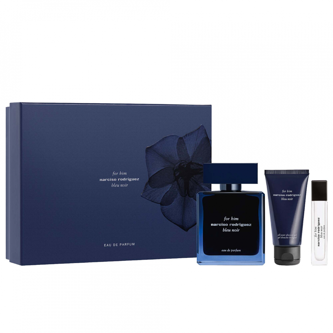 Coffret de parfum 'Bleu Noir' - 3 Pièces