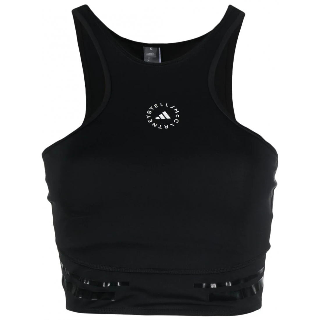 'Logo' Crop Top für Damen