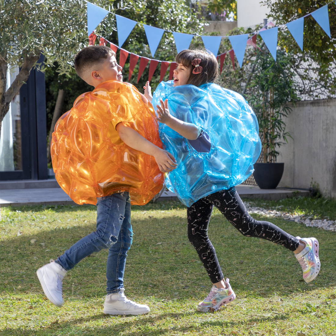 Riesiger aufblasbarer Bumper-Bubble-Ball Bumpoy 2 Stück