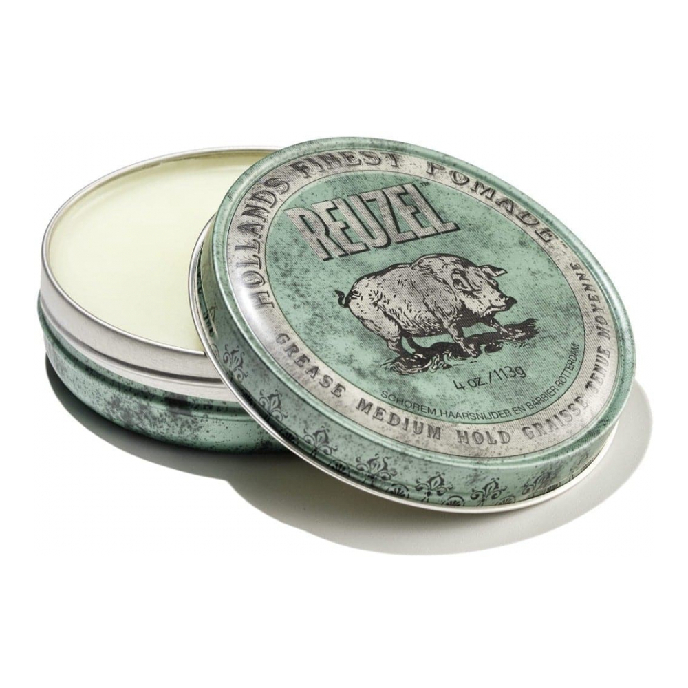 'Green Grease (Medium Hold)' Hair Styling Pomade - 113 g