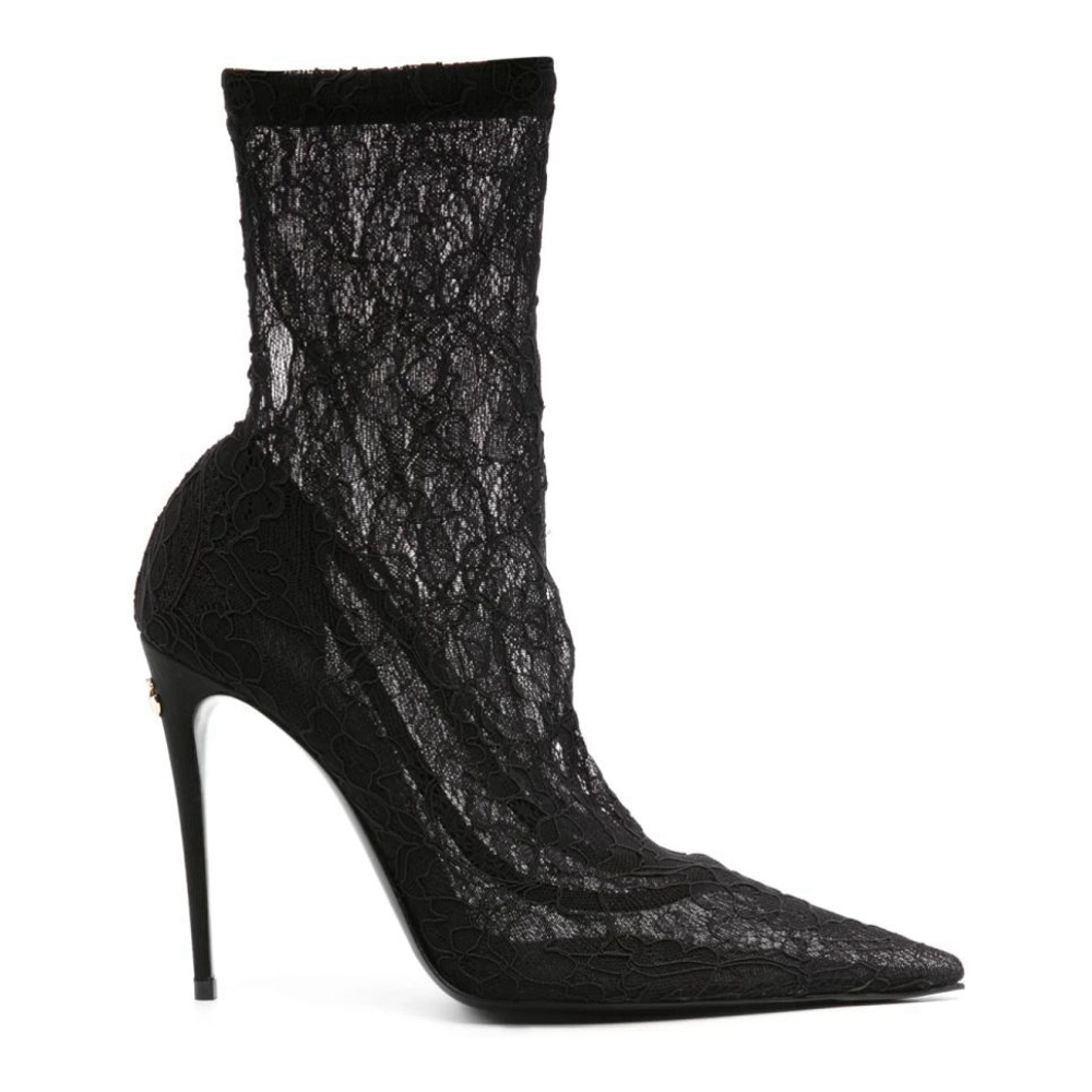 Women's 'Corded' High Heeled Boots