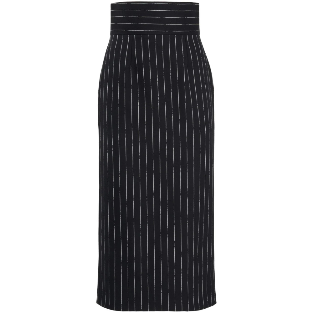 Women's 'Striped' Midi Skirt