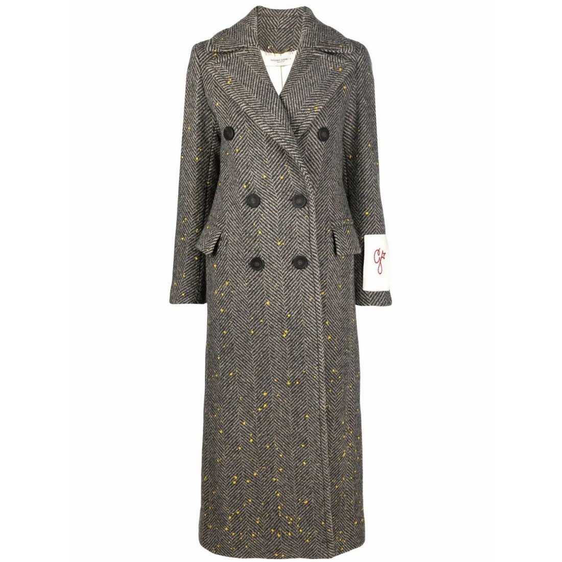 Women's 'Berhen Long Herringbone' Coat