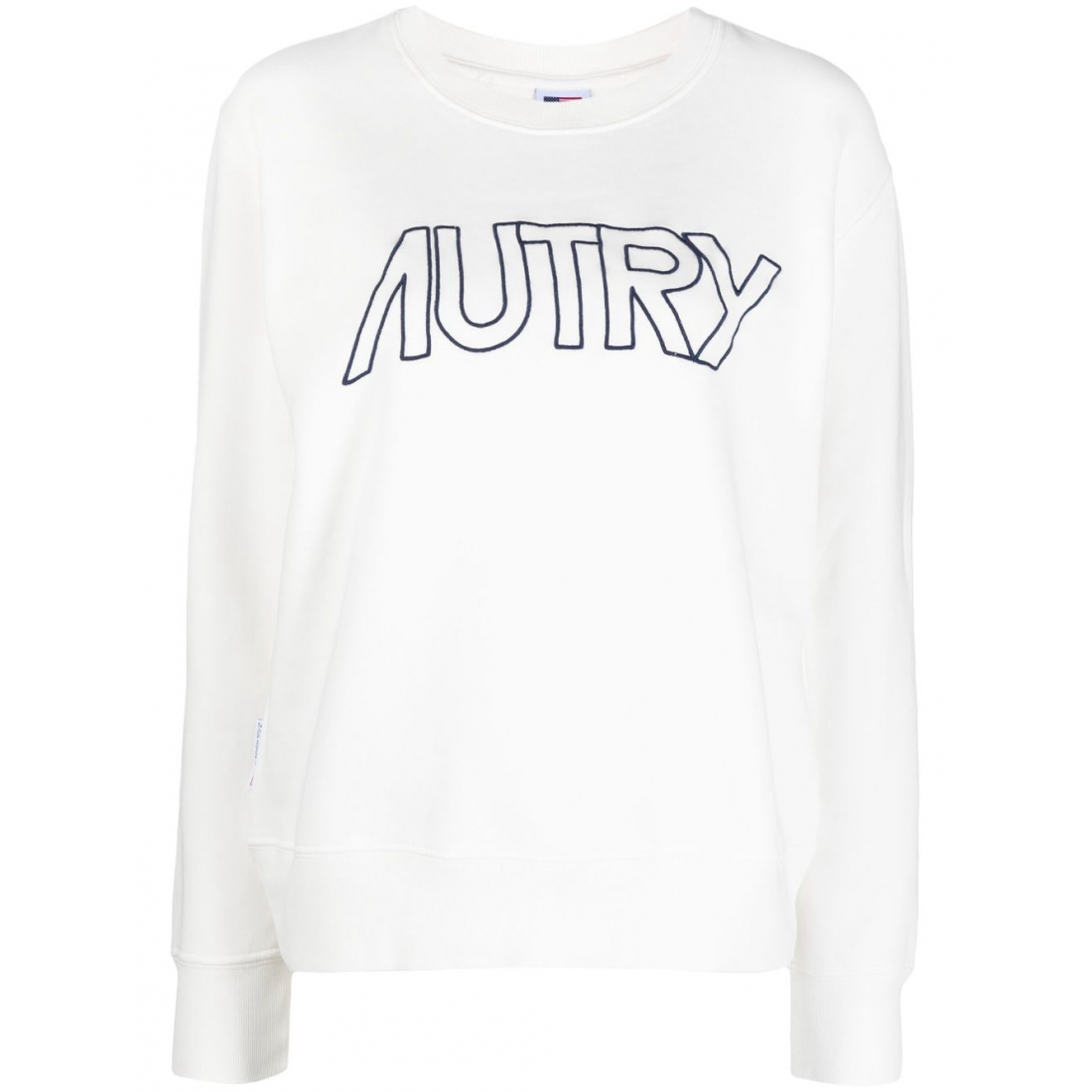 Sweatshirt 'Embroidered-Logo' pour Femmes