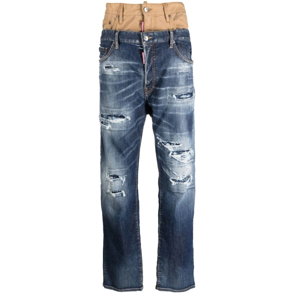 Men's 'Double Waist Distressed' Jeans