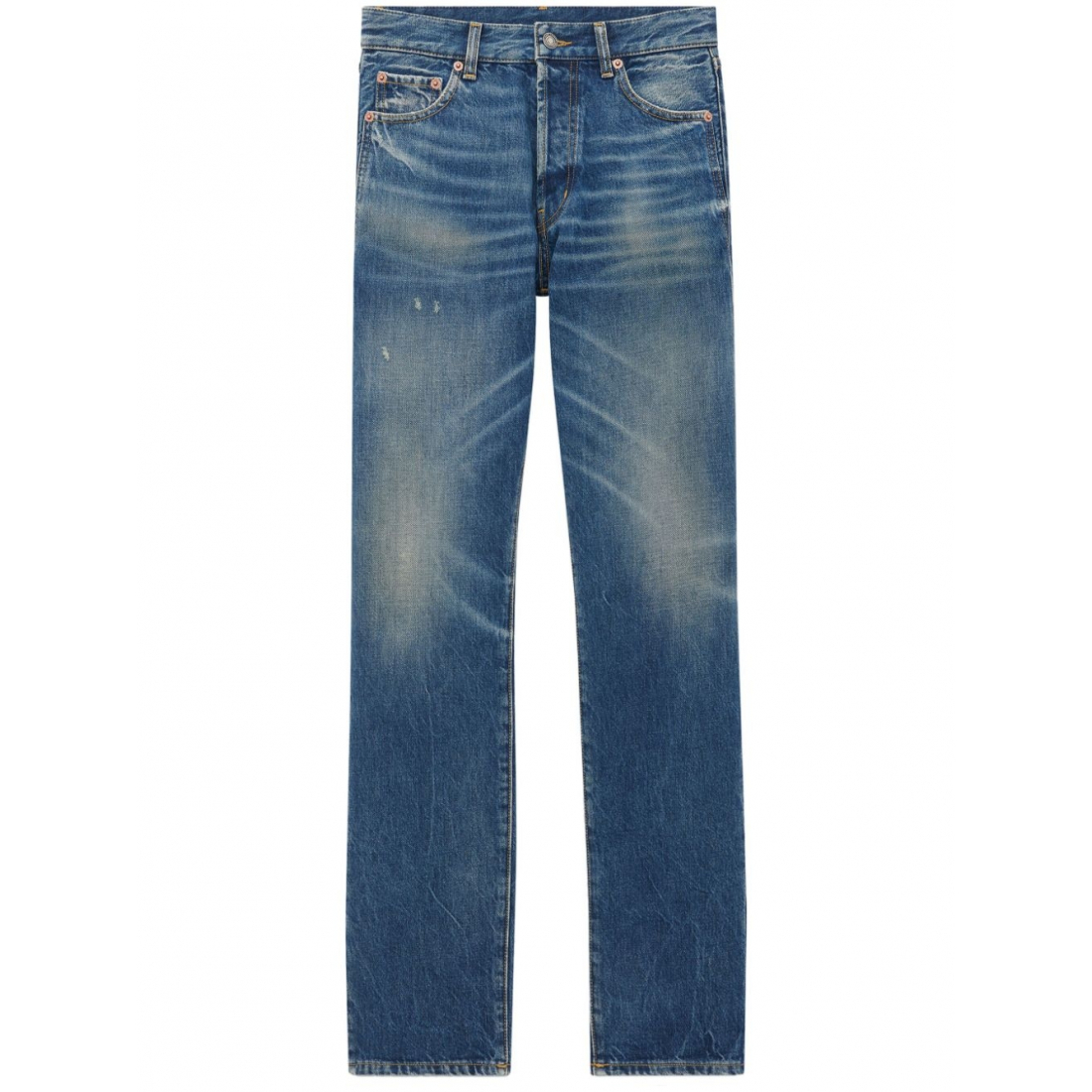 Men's 'Whiskering Effect' Jeans