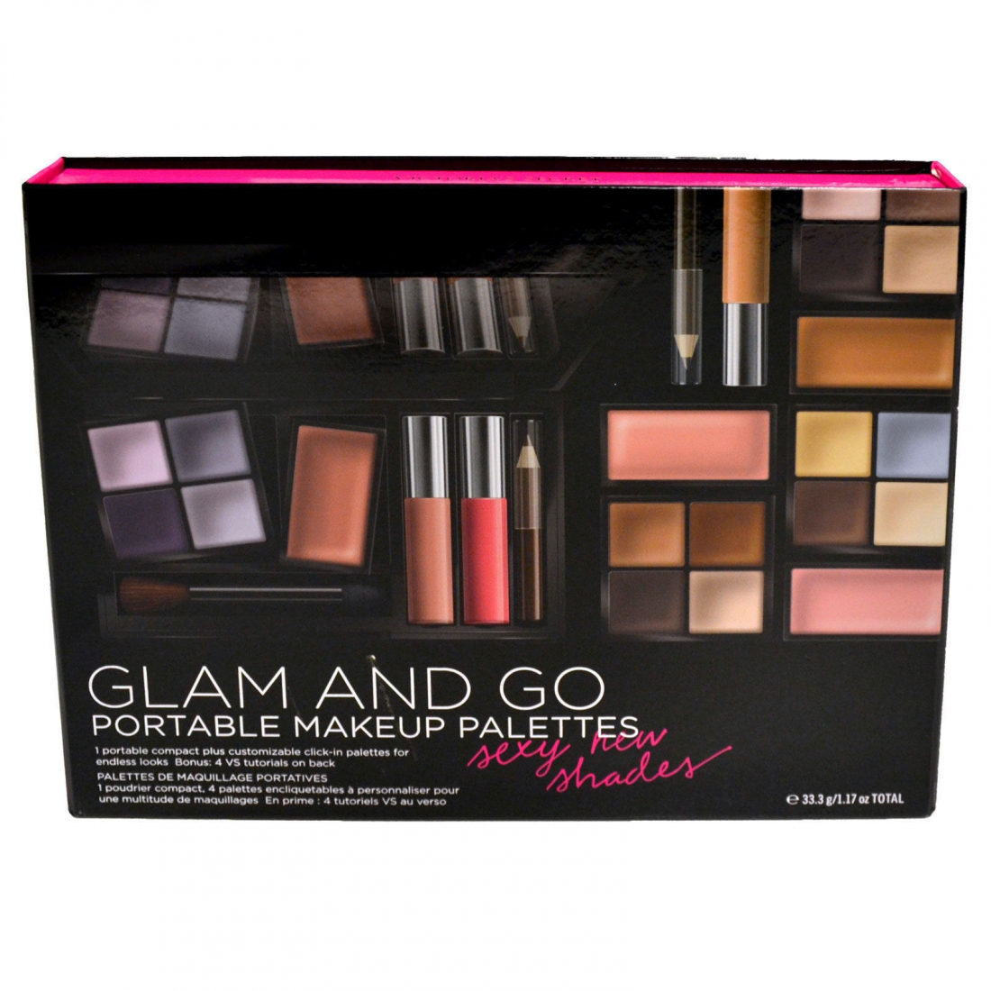 Palette de maquillage 'Glam And Go Portable' - 33.3 g