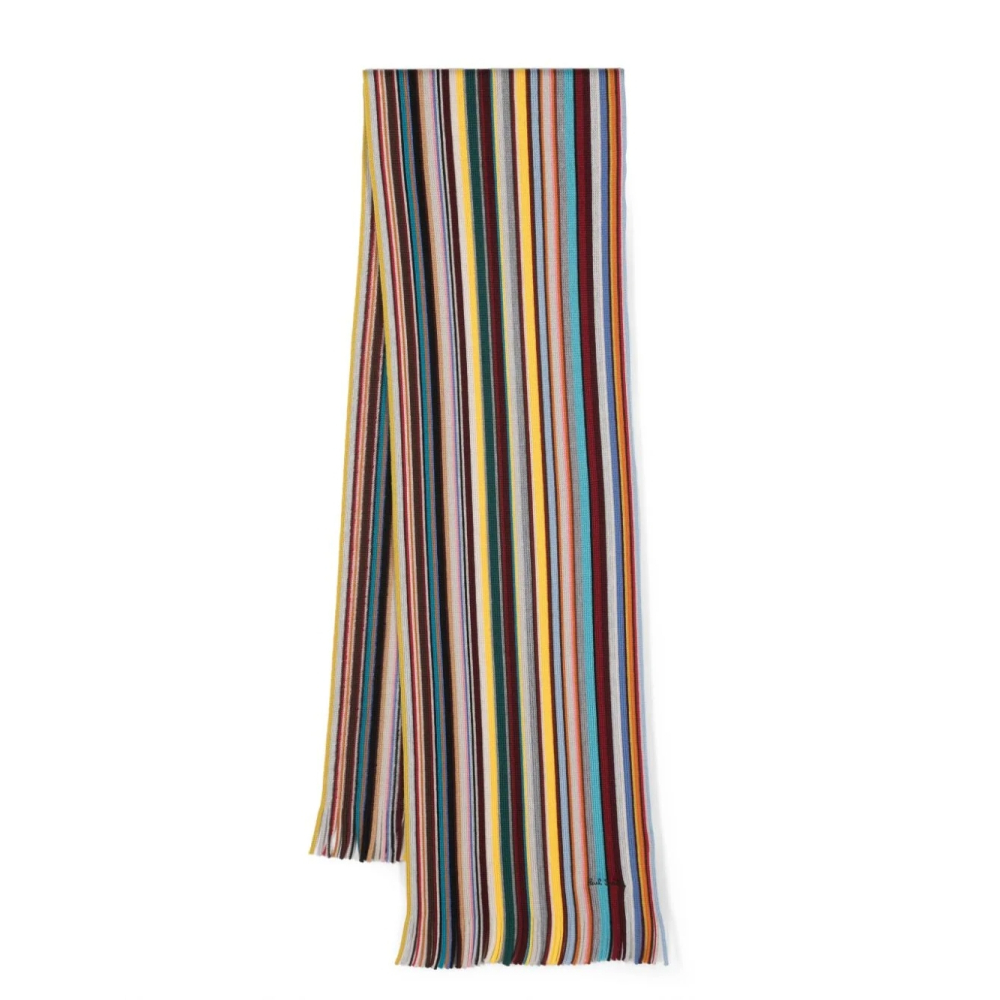 Men's 'Spectrum Stripe' Wool Scarf