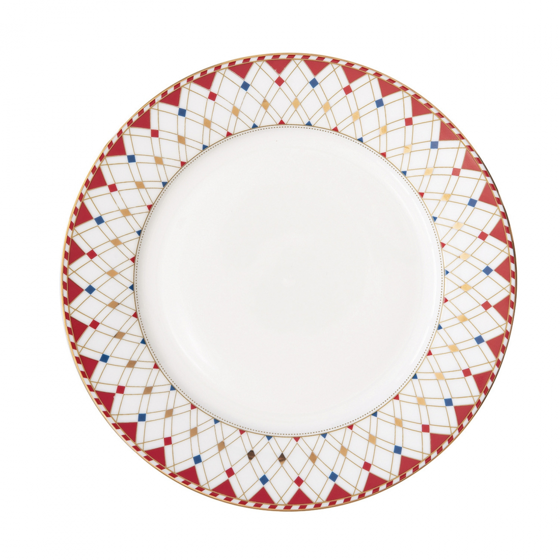 Set Of 6 Dinner Plates Ø 26.5 Cm. Christmas Wonderland