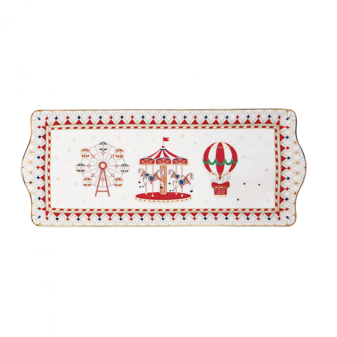 Tray 35×15 cm Christmas Wonderland