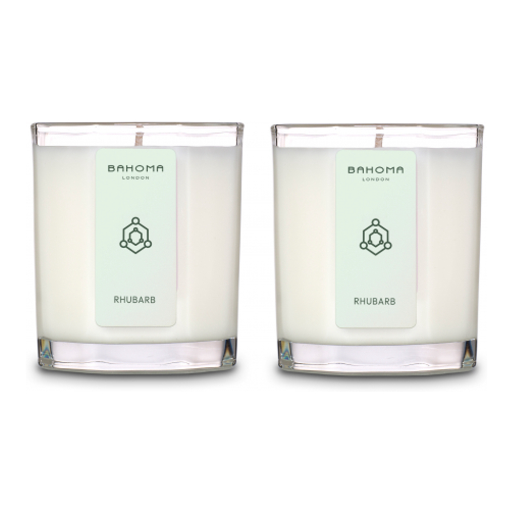 Set de bougies 'Aromatic Medium' - Rhubarb 2 Pièces