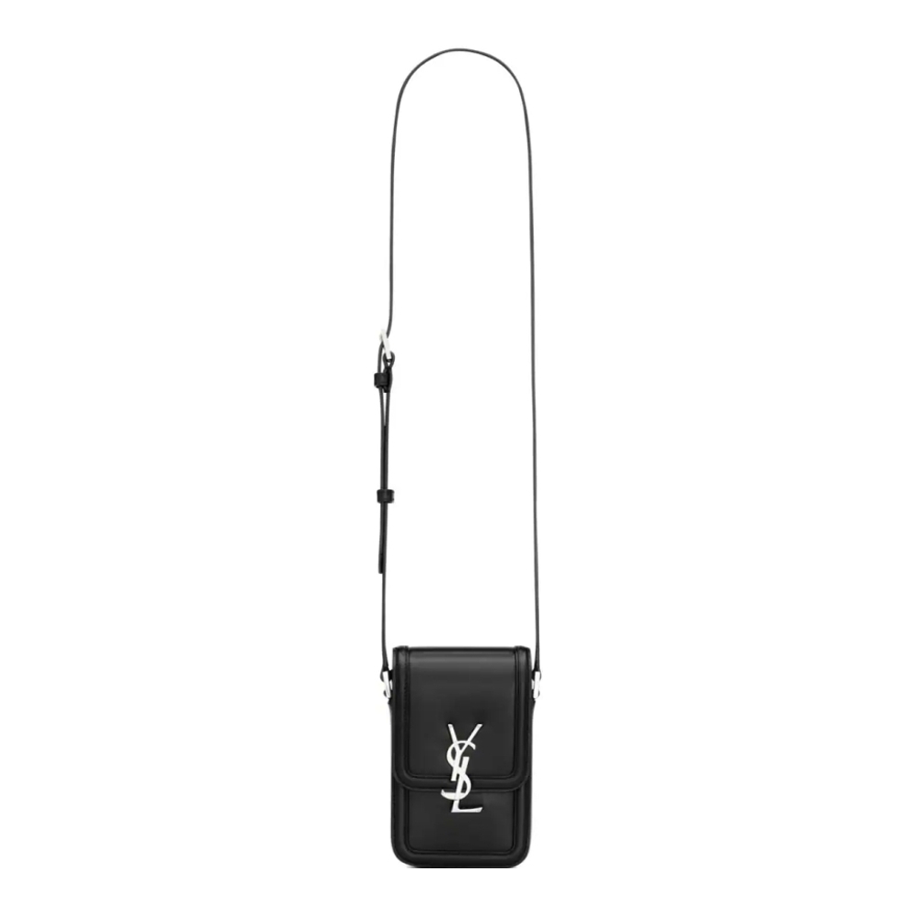 Men's 'Logo Plaque' Crossbody Phone Wallet