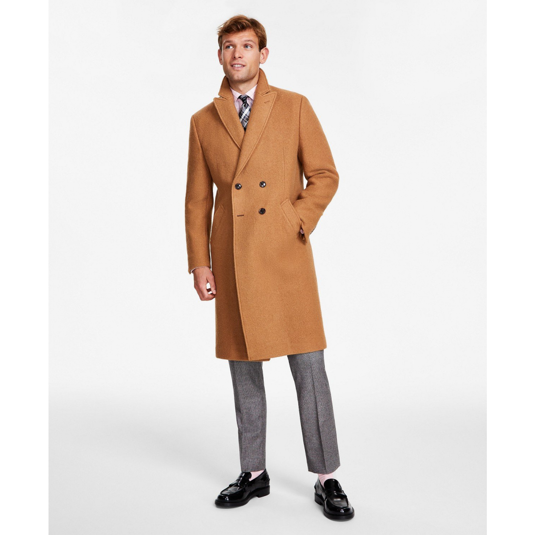 Men's 'Solid' Overcoat