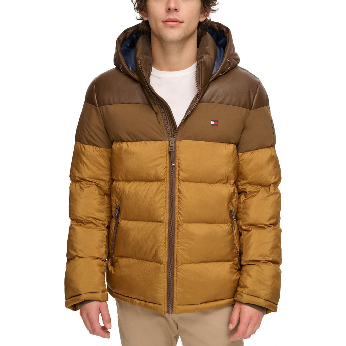 Quilted Puffer Jacket pour Hommes