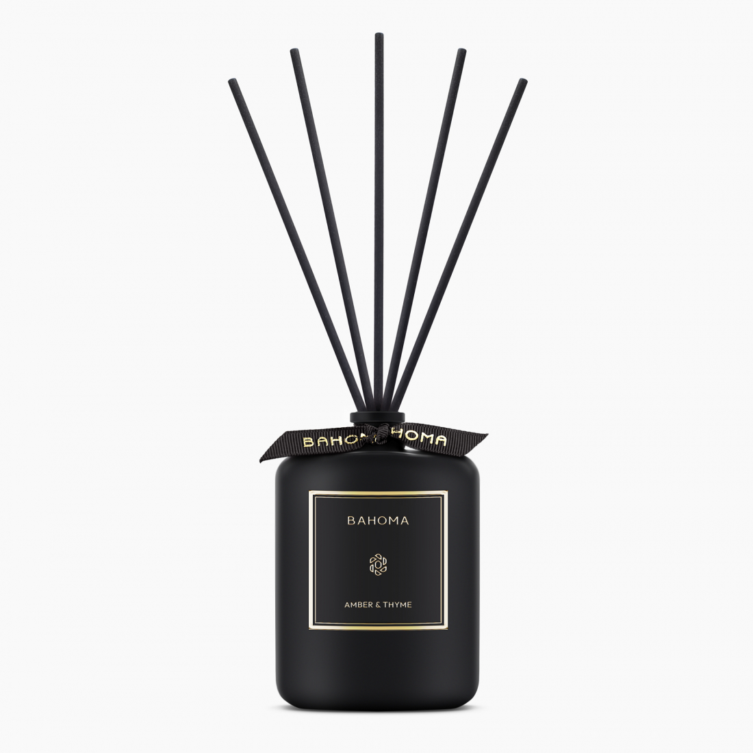 'Obsidian' Diffuser - Amber & Thyme 100 ml