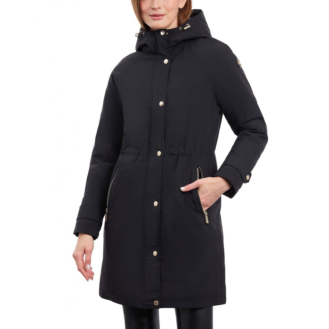 'Hooded' Regenmantel für Damen