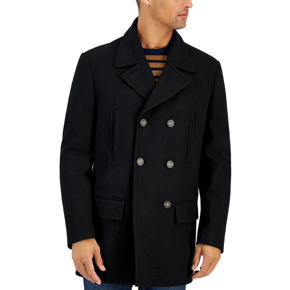 Men's Peacoat