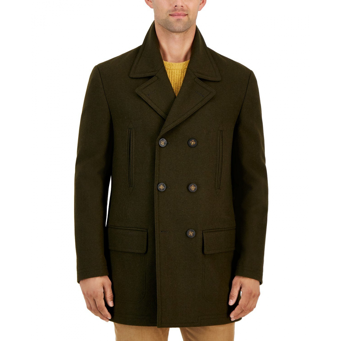 Men's Peacoat