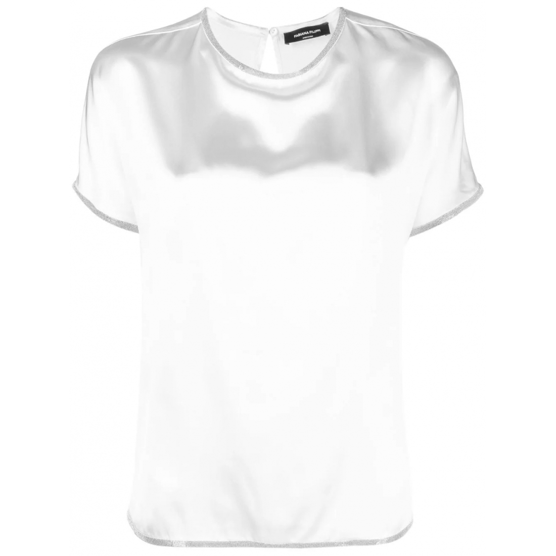 'Crystal-Embellished' T-Shirt für Damen