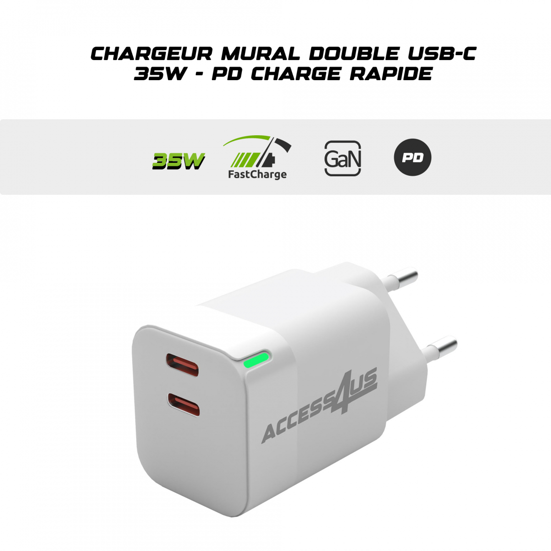 Quick charger USB