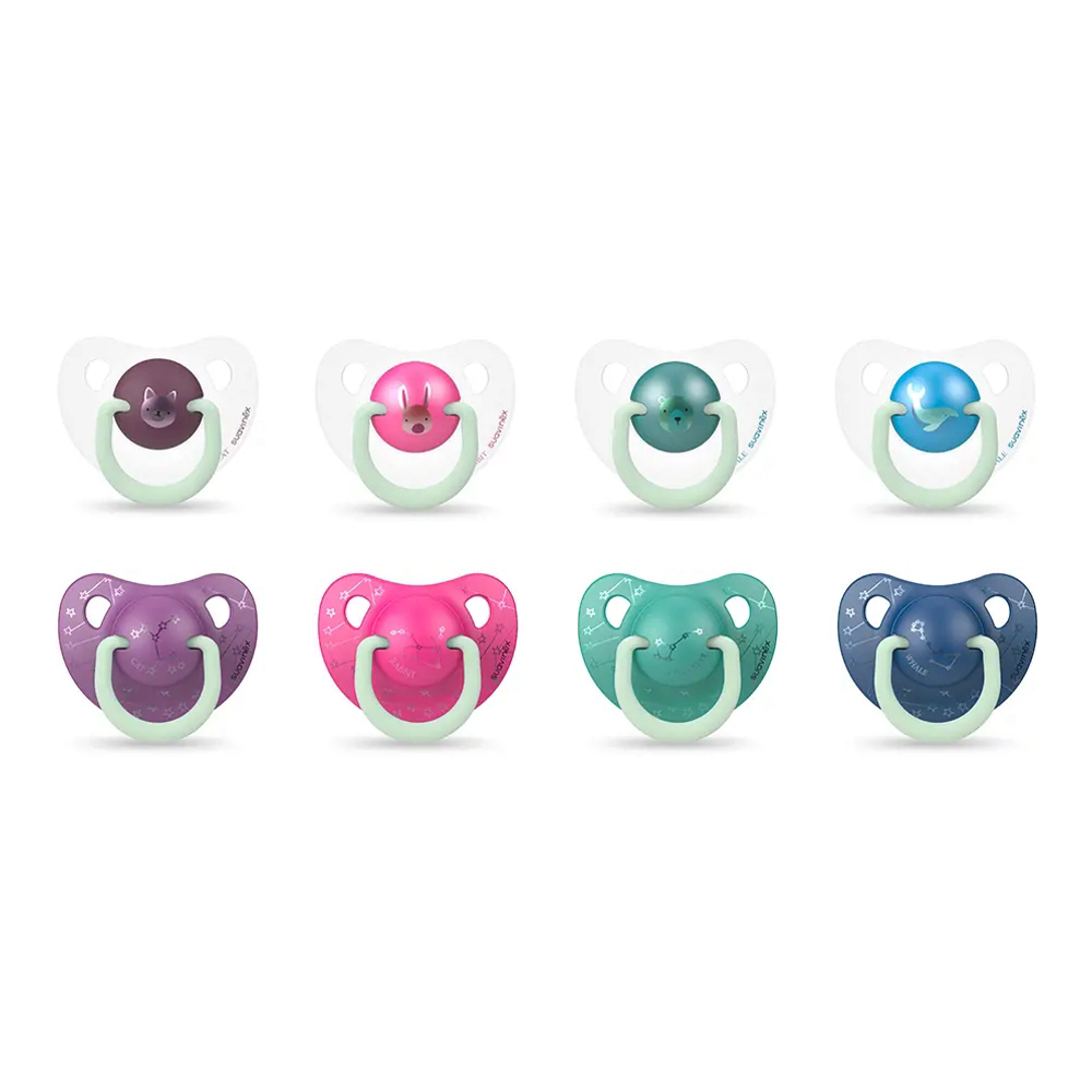 'Night & Day 6-18M' Pacifier - 2 Pieces