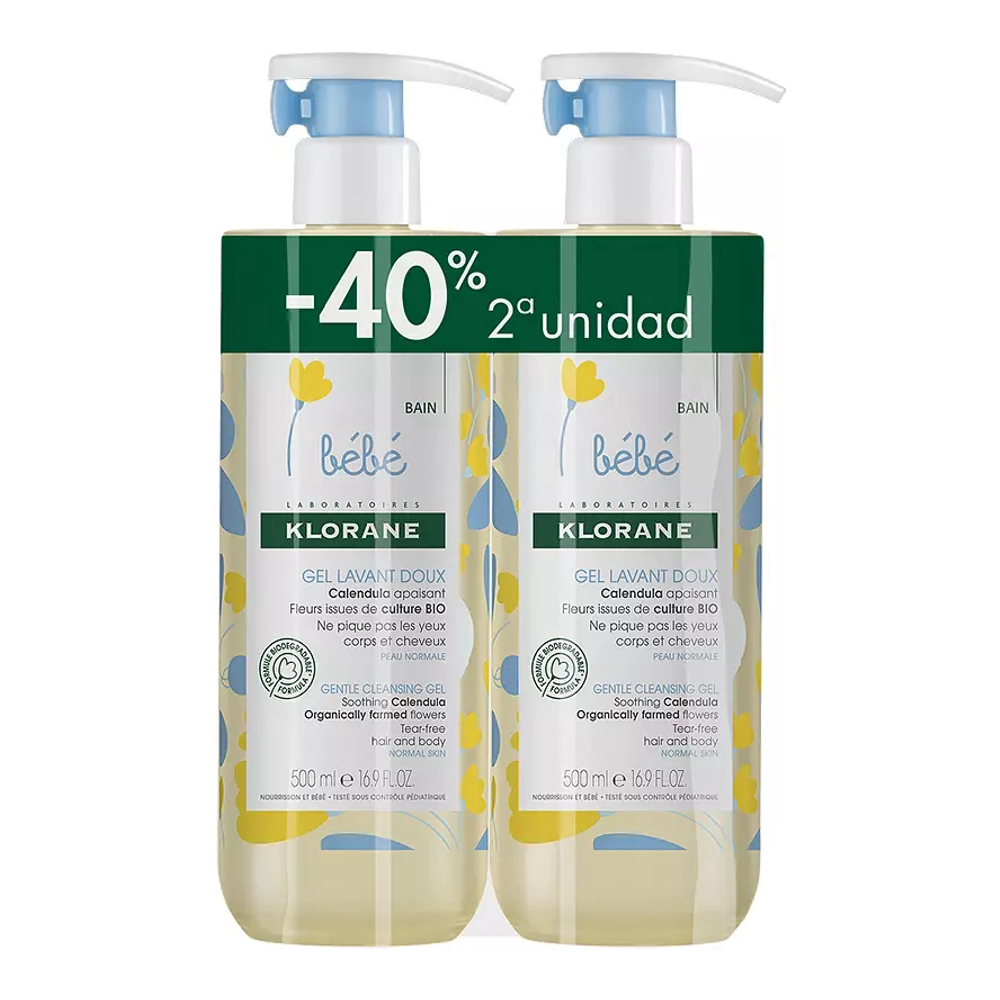 Gel Nettoyant 'Doux Au Calendula' - 500 ml, 2 Pièces