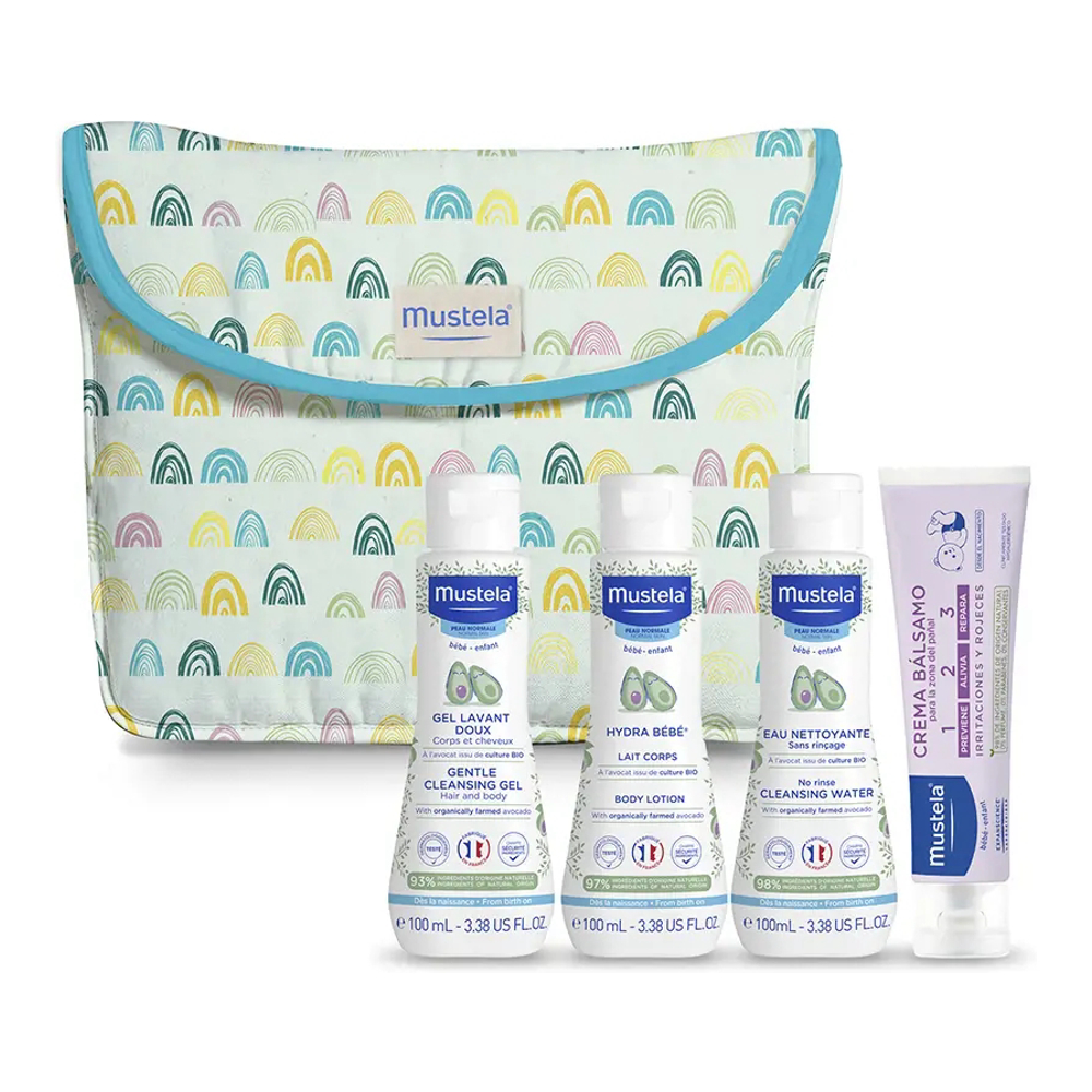 Set de soins pour bébé 'Little Moments Rainbow' - 5 Pièces