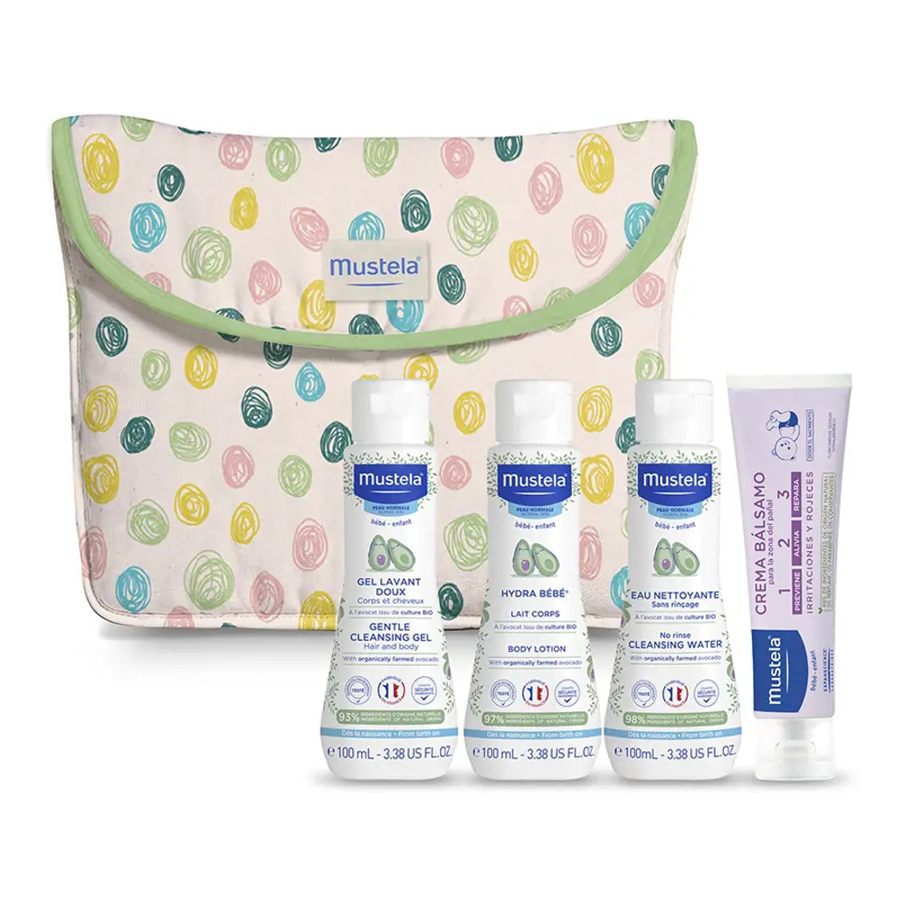 Set de soins pour bébé 'Little Moments Polka Dot' - 5 Pièces