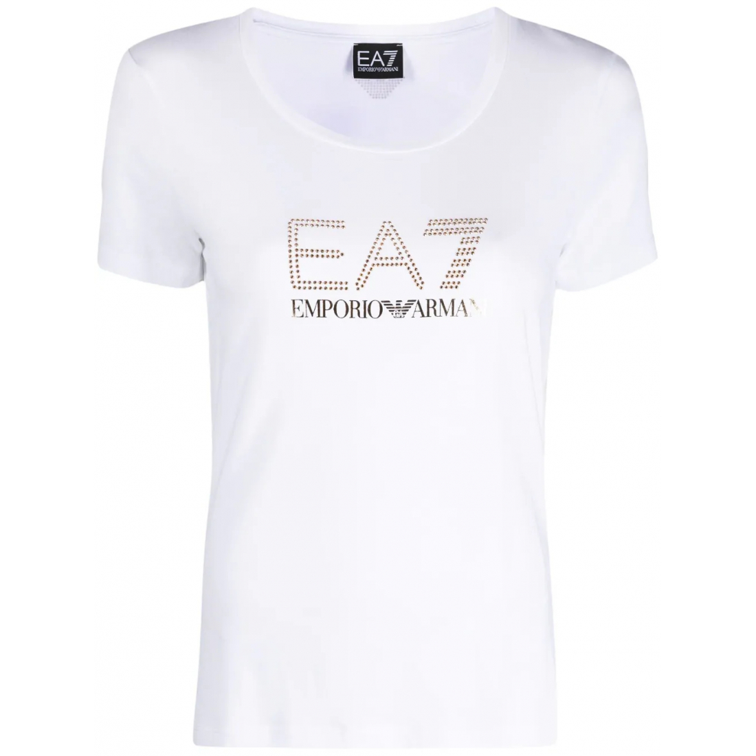 'Logo' T-Shirt für Damen