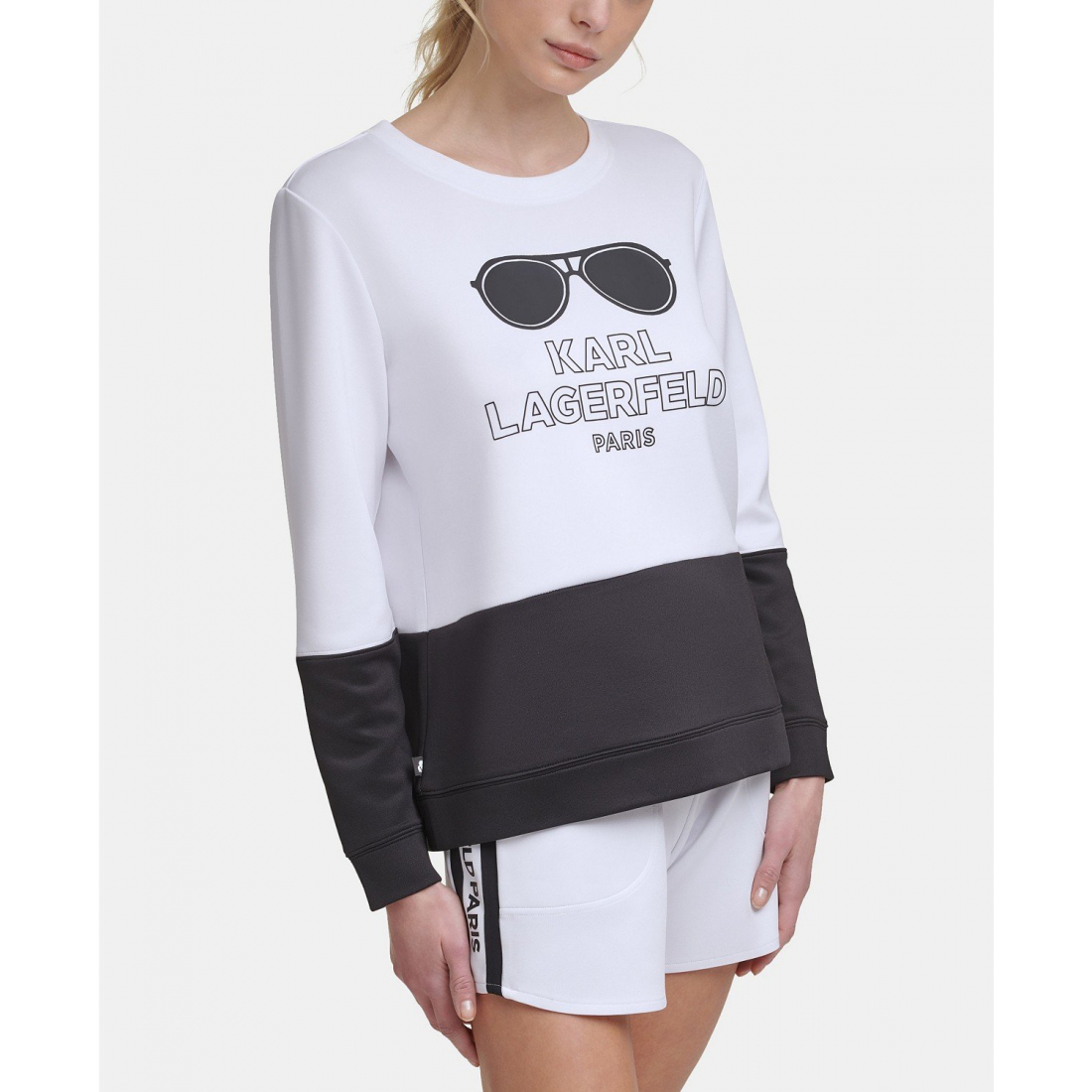 'Colorblock Sunglass' Pullover für Damen