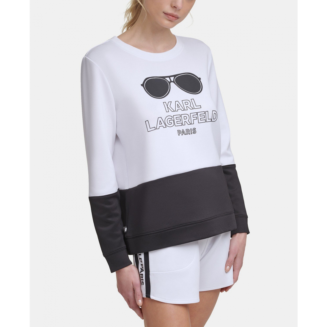 Women's 'Colorblock Sunglass' Sweater