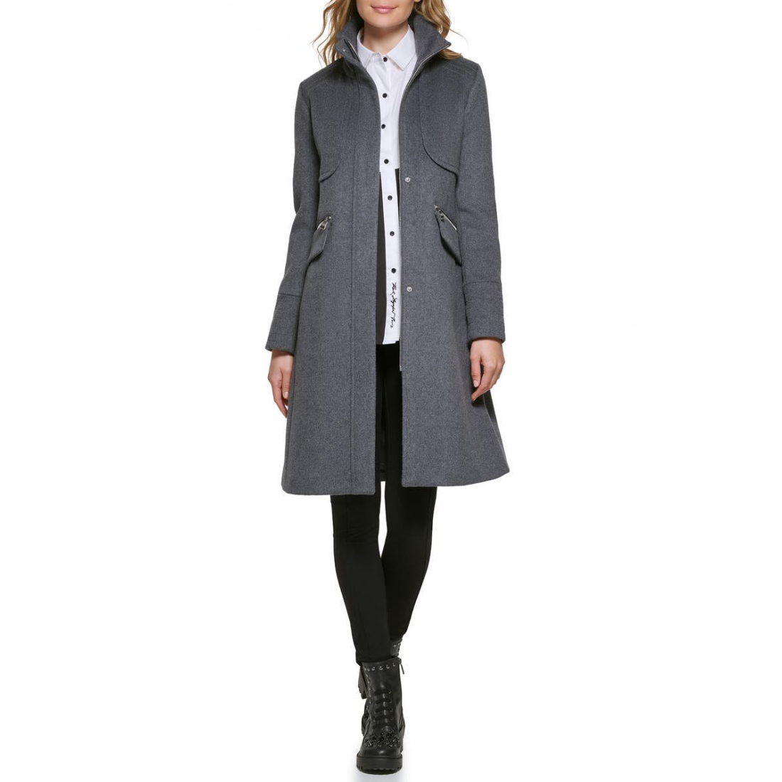 Women's 'Officer' Overcoat