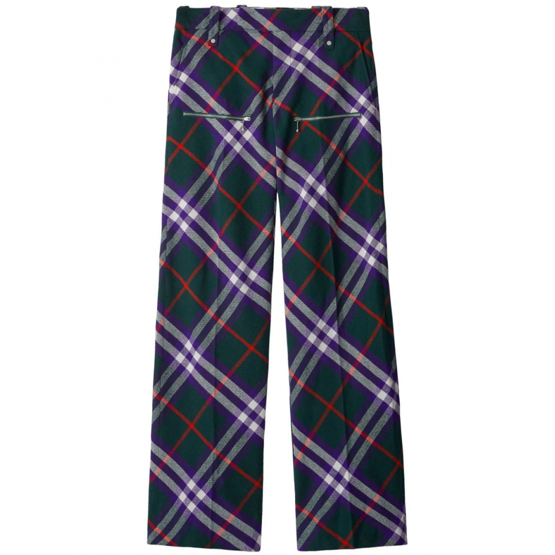 Men's 'Plaid-Check' Trousers