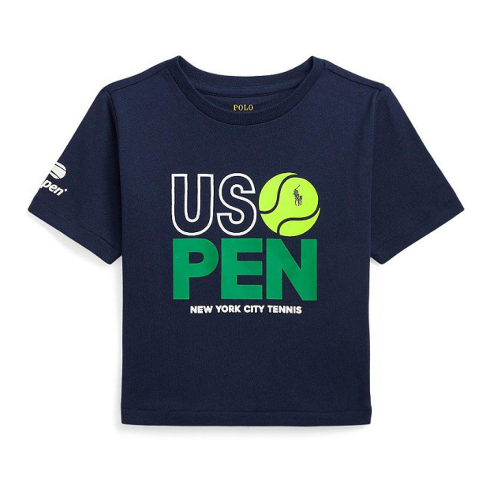 'US Open' T-Shirt für kleinkind & kleine Mädchen