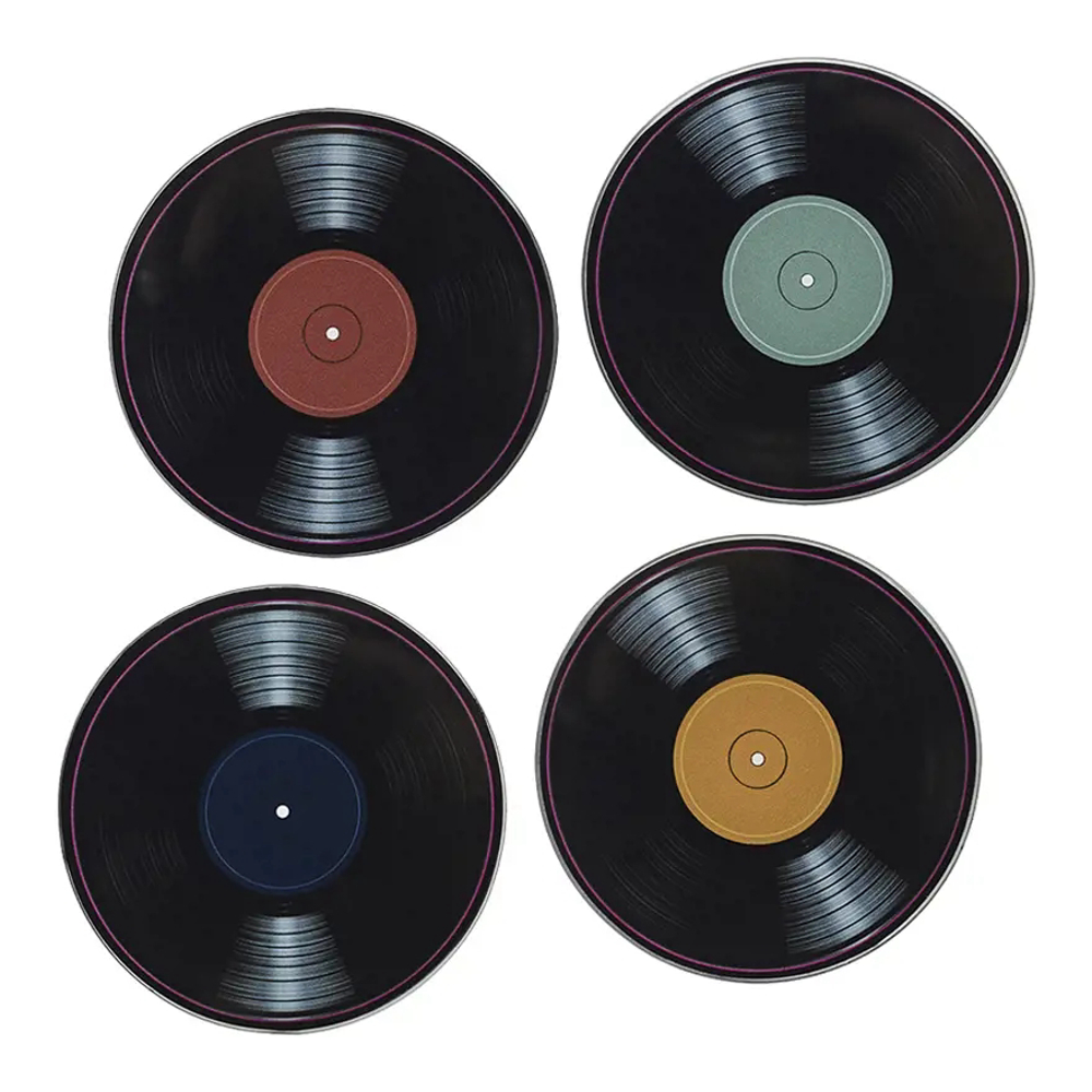 'Vinyl' Coasters - 4 Pieces