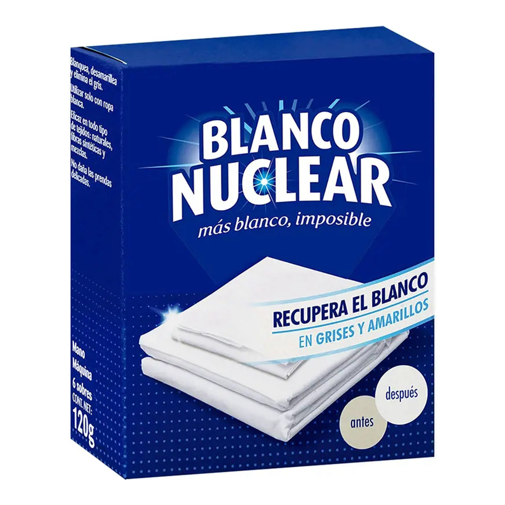 'Nuclear White' Whitener Powder - 6 Sachets