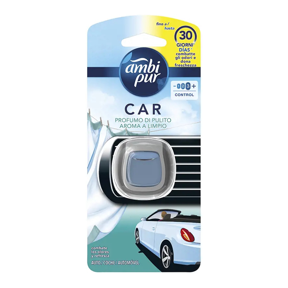 Ambi Pur Car Désodorisant Voiture Recharge Sky Air Frais 7ml