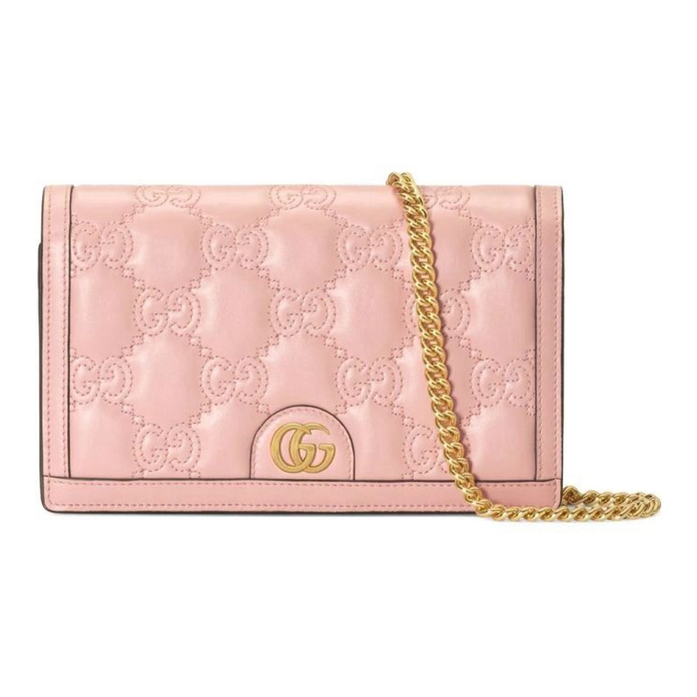 Women's 'GG Matelassé Chain-Strap' Wallet