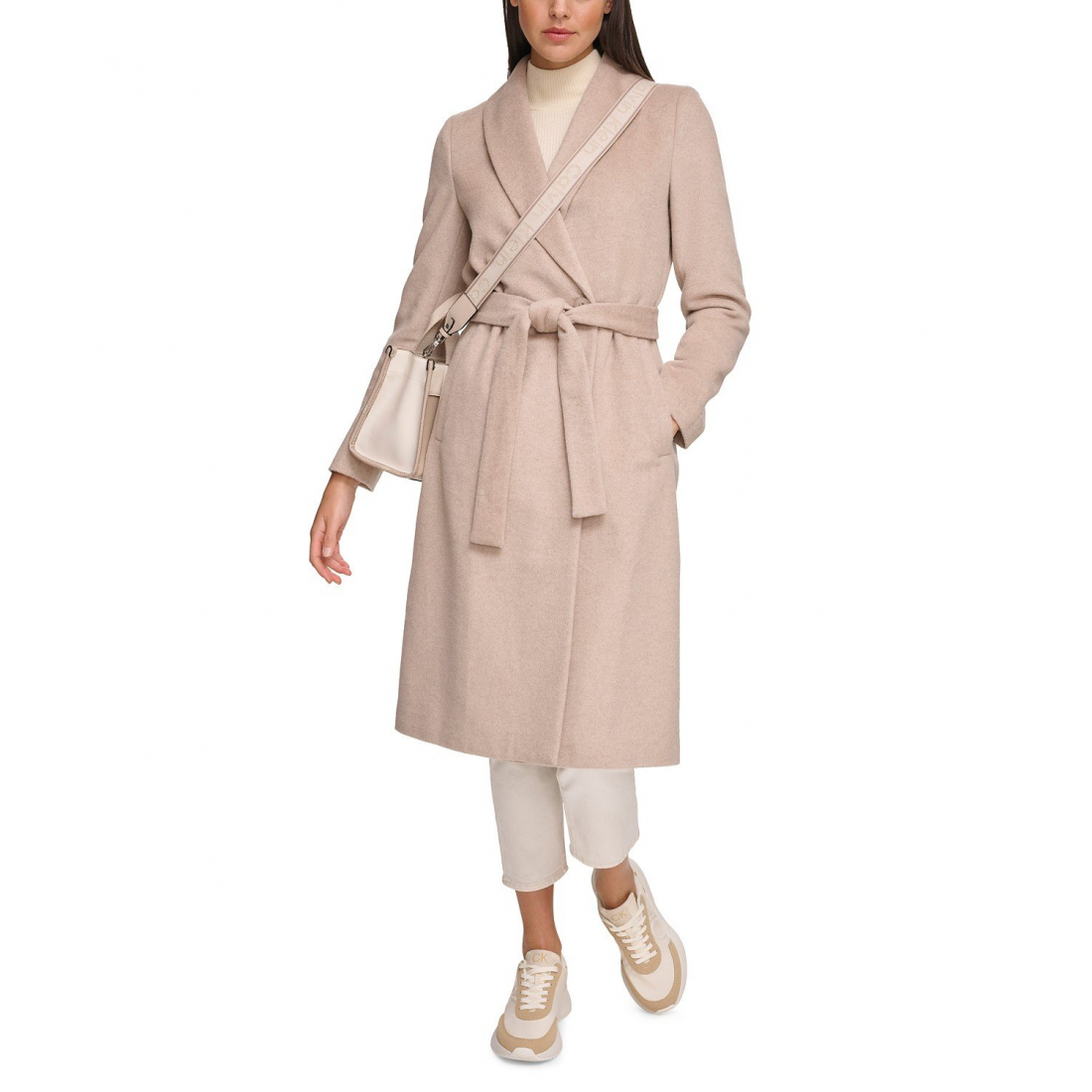 Women's 'Belted' Wrap Coat