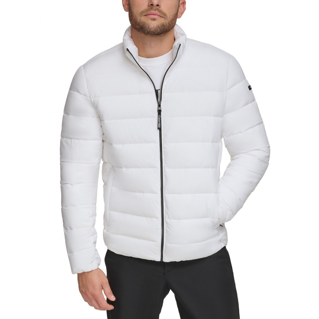 Men's 'Quilted Infinite Stretch Water-Resistant' Puffer Jacket