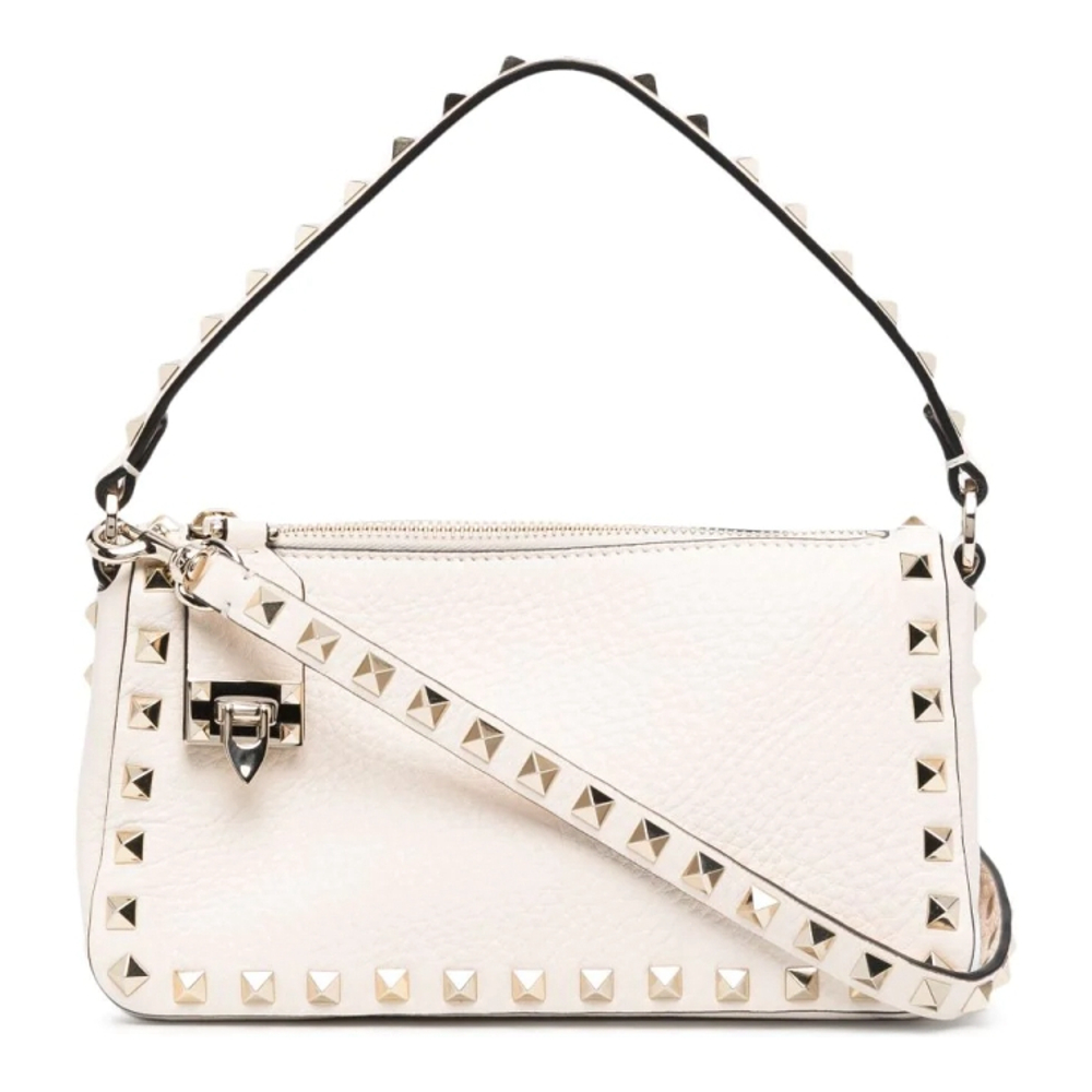 Women's 'Small Rockstud' Top Handle Bag