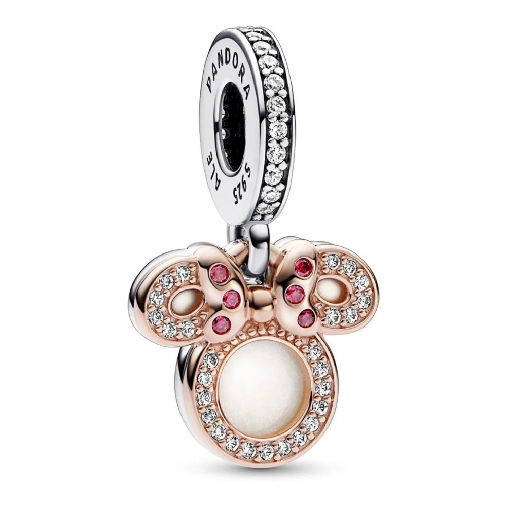 'Disney Minnie Mouse Mum Silhouette' Charm für Damen